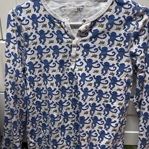 roller rabbit blue monkey set